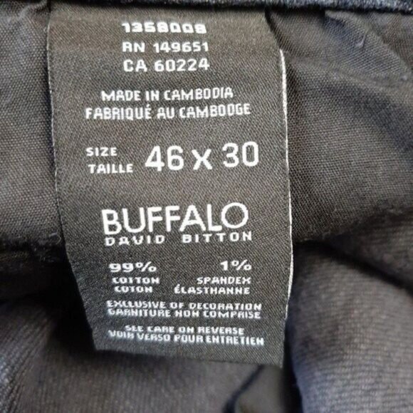 BUFFALO David Bitton - New Jack-X Jeans Men's PLUS Sz 46 x 30 - Picture 11 of 12